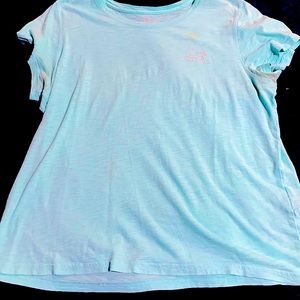 Vineyard Vines Breezy Aqua Tee Shirt size Large